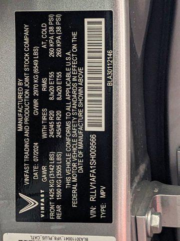 Photo of 2025 De Sat Silver Metallic VinFast VF 8