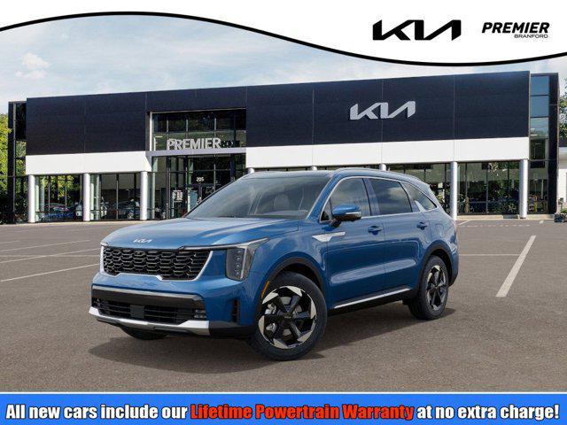 Photo of 2025 Mineral Blue Kia Sorento Hybrid