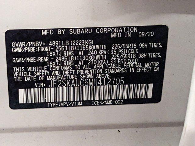 Photo of 2021 Crystal White Pearl Subaru Forester