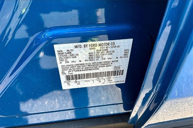 Photo of 2025 Velocity Blue Ford Maverick