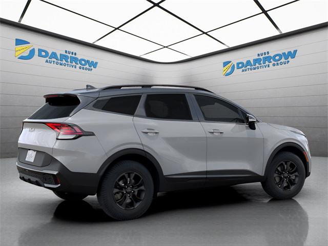Photo of 2025 Wolf Gray/Ebony Black Roof Kia Sportage