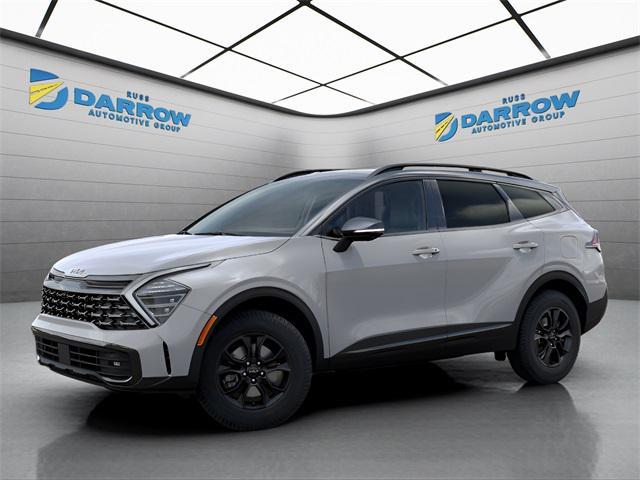 Photo of 2025 Wolf Gray/Ebony Black Roof Kia Sportage