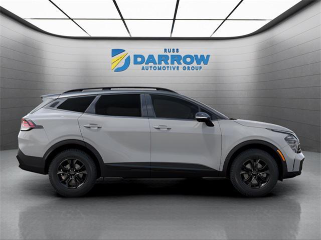 Photo of 2025 Wolf Gray/Ebony Black Roof Kia Sportage