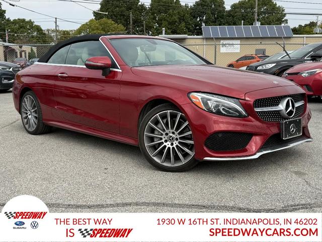 Photo of 2018 Red Mercedes-Benz C-Class