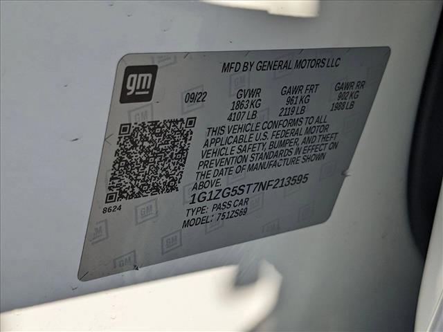 Photo of 2022 Summit White Chevrolet Malibu