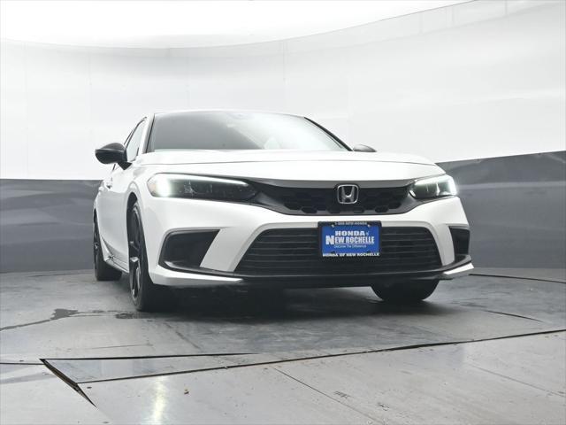 Photo of 2023 Platinum White Pearl Honda Civic