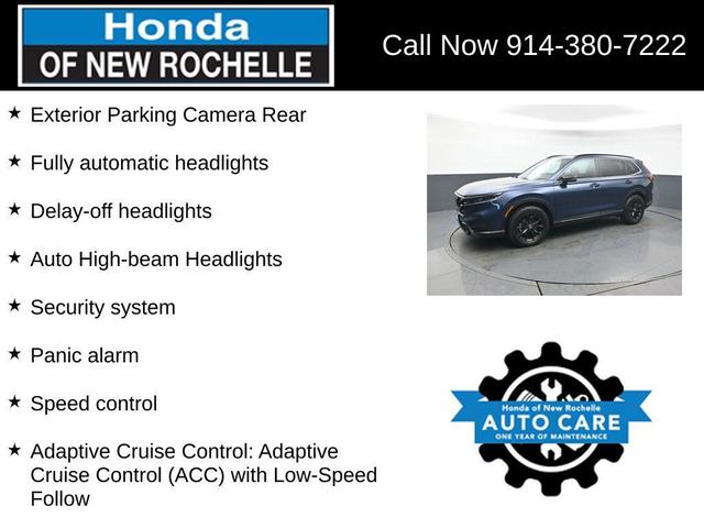 Photo of 2024 Canyon River Blue Metallic Honda CR-V Hybrid