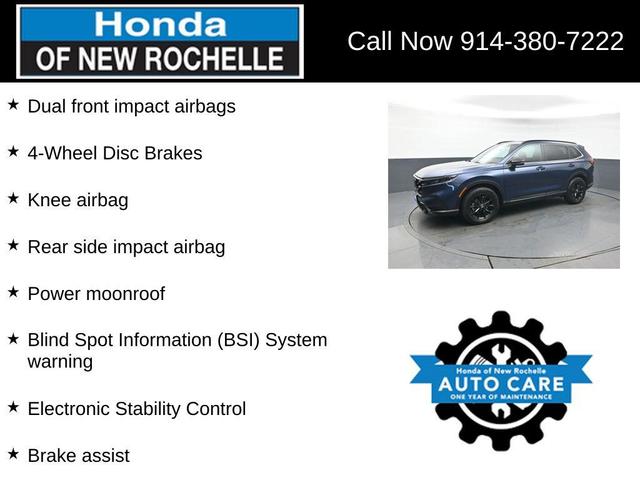 Photo of 2024 Canyon River Blue Metallic Honda CR-V Hybrid
