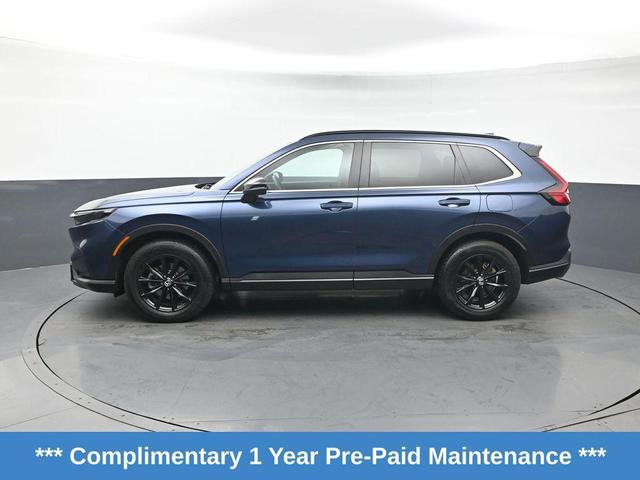 Photo of 2024 Canyon River Blue Metallic Honda CR-V Hybrid