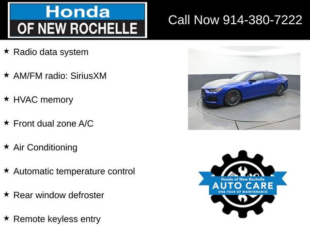 Photo of 2023 Long Beach Blue Pearl Acura TLX