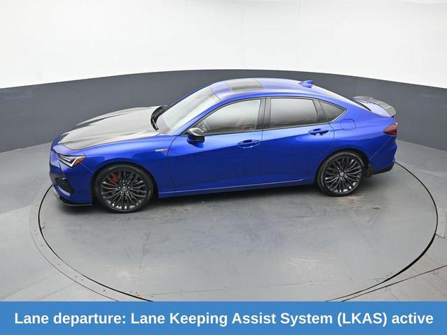 Photo of 2023 Long Beach Blue Pearl Acura TLX