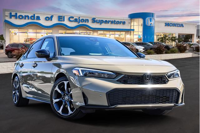 Photo of 2025 Sand Dune Pearl Honda Civic Hybrid