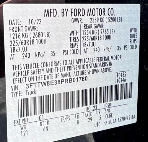 Photo of 2023 Black Ford Maverick
