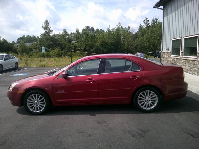 Photo of 2008 Vivid Red Clearcoat Metallic Mercury Milan