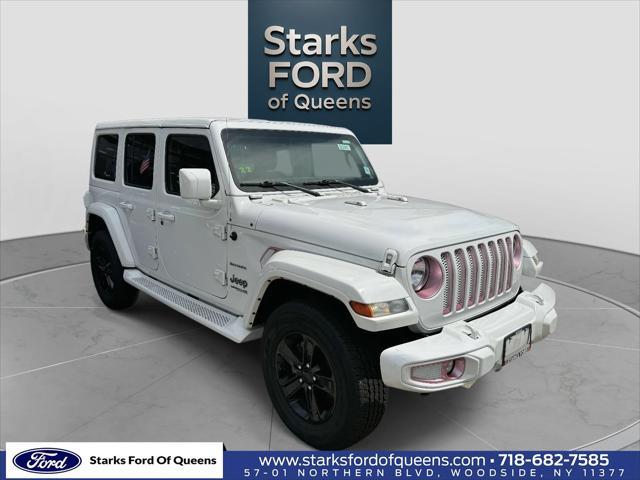 Photo of 2021 Bright White Clearcoat Jeep Wrangler Unlimited