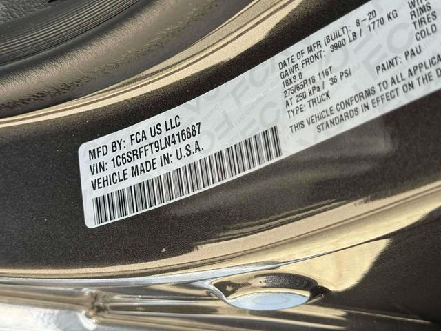 Photo of 2020 Granite Crystal Metallic Clearcoat RAM 1500