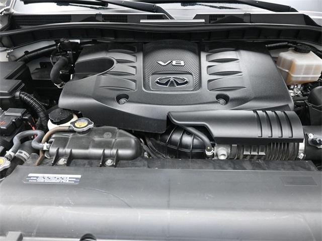 Photo of 2021 Moonstone White INFINITI QX80