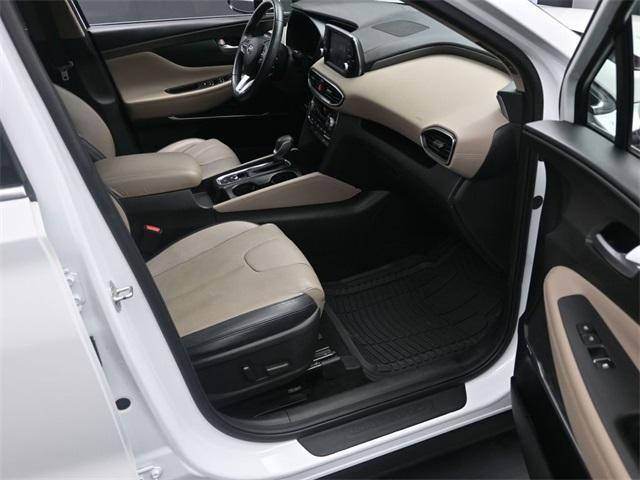 Photo of 2020 Quartz White Hyundai SANTA FE