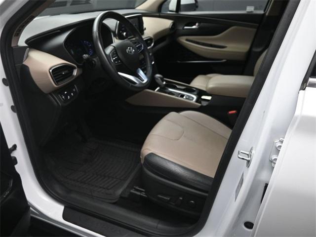 Photo of 2020 Quartz White Hyundai SANTA FE