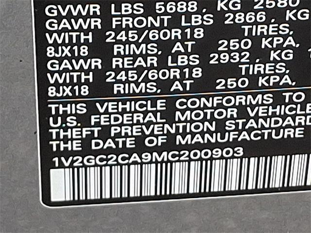 Photo of 2021 Pyrite Silver Metallic Volkswagen Atlas Cross Sport