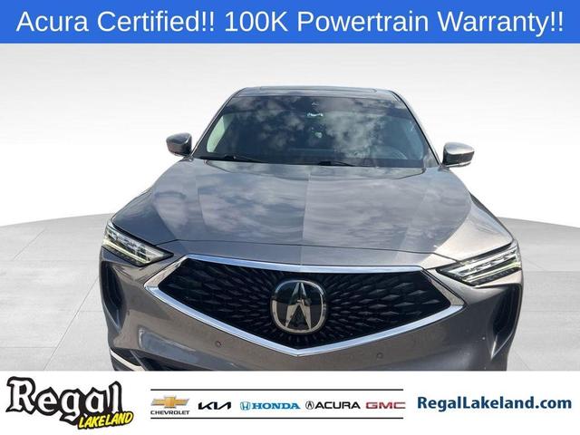 Photo of 2023 Liquid Carbon Metallic Acura MDX
