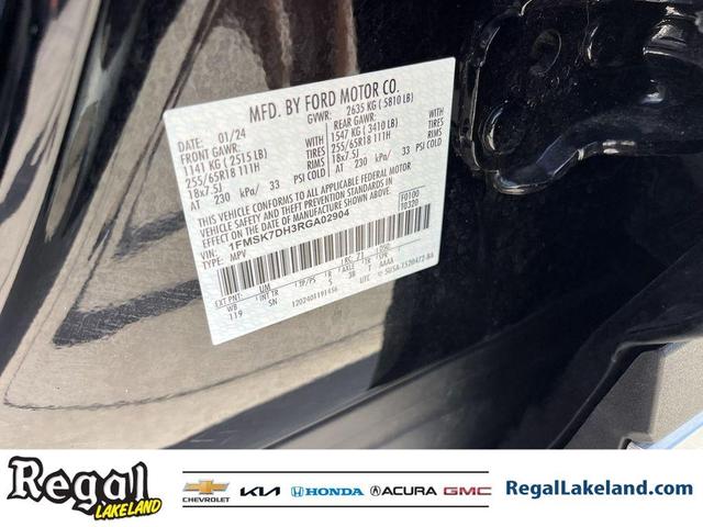 Photo of 2024 Black Metallic Ford Explorer