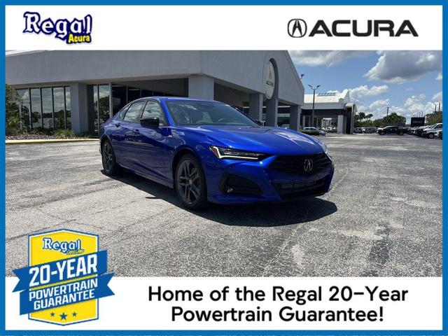 Photo of 2025 Apex Blue Pearl Acura TLX