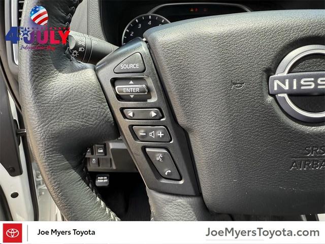 Photo of 2024 Glacier White Nissan Frontier