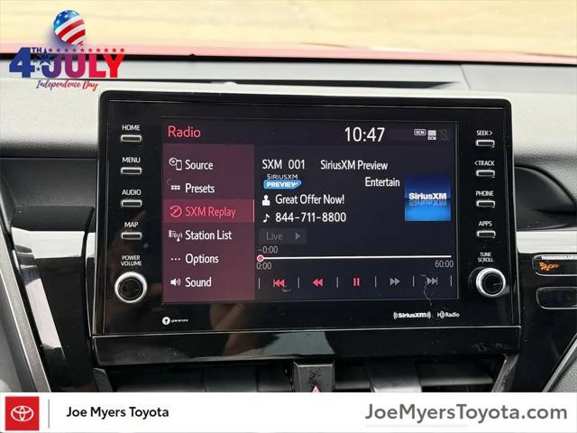 Photo of 2023 Red Toyota Camry