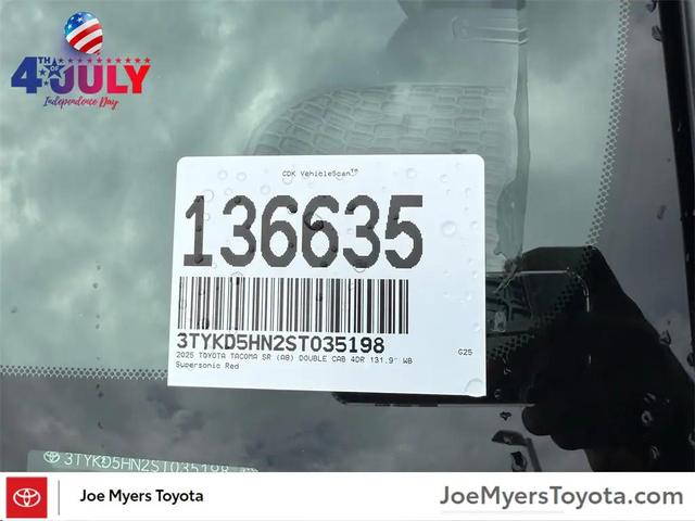 Photo of 2025 Supersonic Red Toyota Tacoma