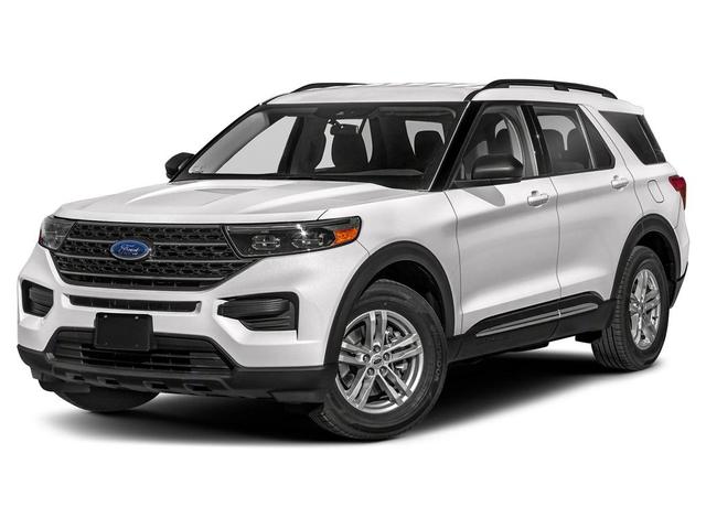 Photo of 2023 Star White Metallic Tri-Coat Ford Explorer