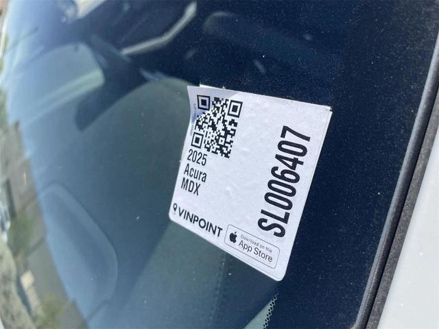 Photo of 2025 Platinum White Pearl Acura MDX