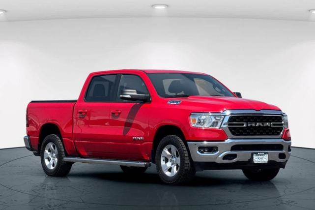 Photo of 2022 Flame Red Clearcoat RAM 1500