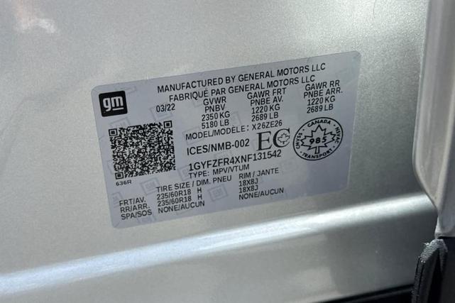 Photo of 2022 Silver Cadillac XT4