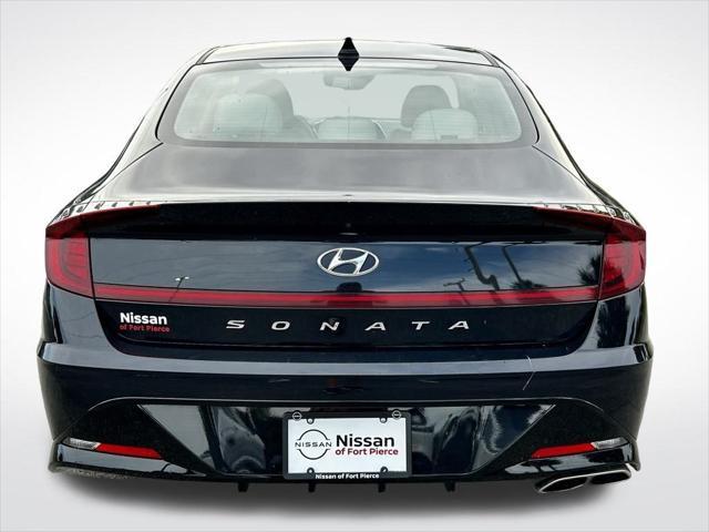 Photo of 2023 Carbon Blue Hyundai SONATA