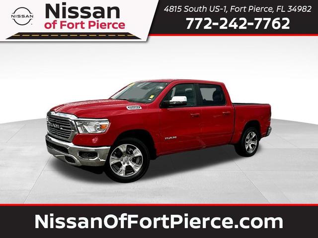 Photo of 2024 Flame Red Clearcoat RAM 1500