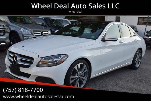 Photo of 2018 White Mercedes-Benz C-Class