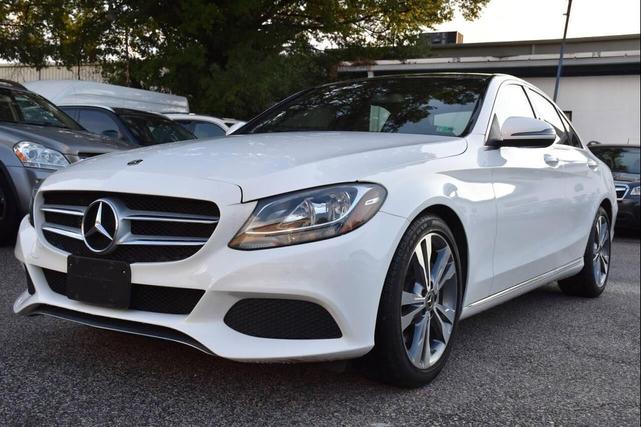 Photo of 2018 White Mercedes-Benz C-Class