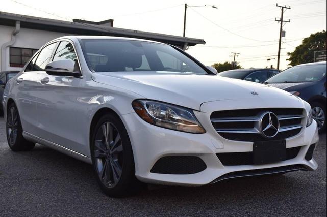 Photo of 2018 White Mercedes-Benz C-Class