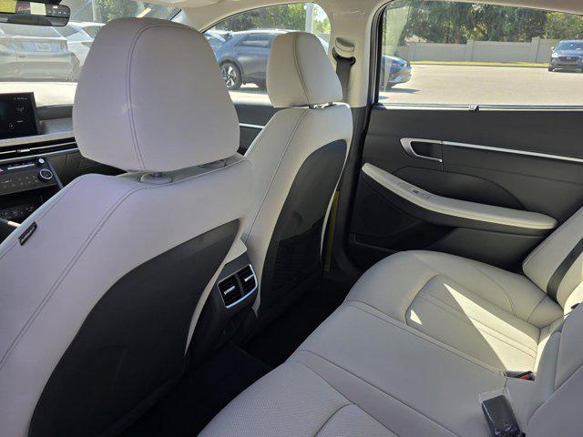 Photo of 2025 Serenity White Hyundai SONATA Hybrid
