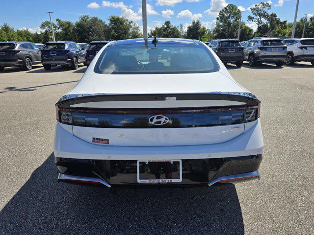 Photo of 2025 Serenity White Hyundai SONATA Hybrid