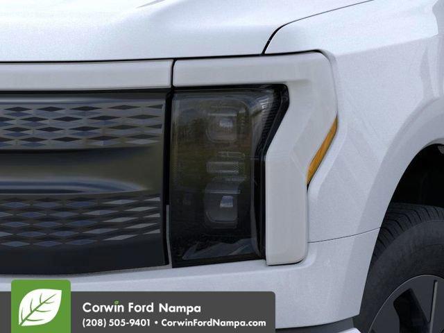 Photo of 2025 Space White Metallic Ford F-150 Lightning