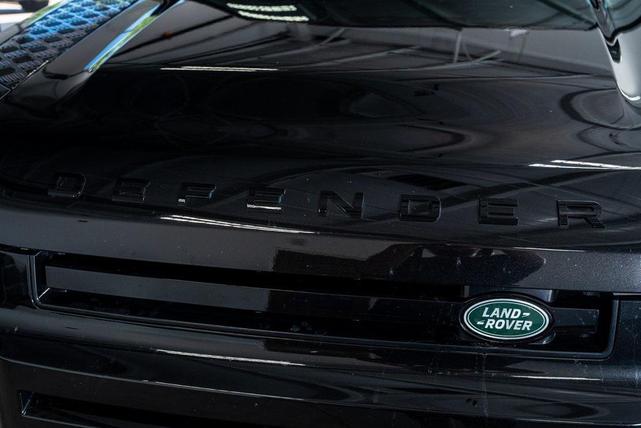 Photo of 2024 Santorini Black Metallic Land Rover Defender