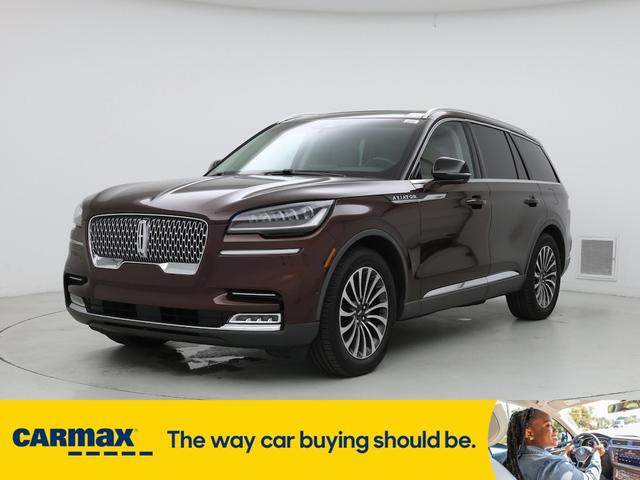 Photo of 2020 Burgundy Lincoln Aviator