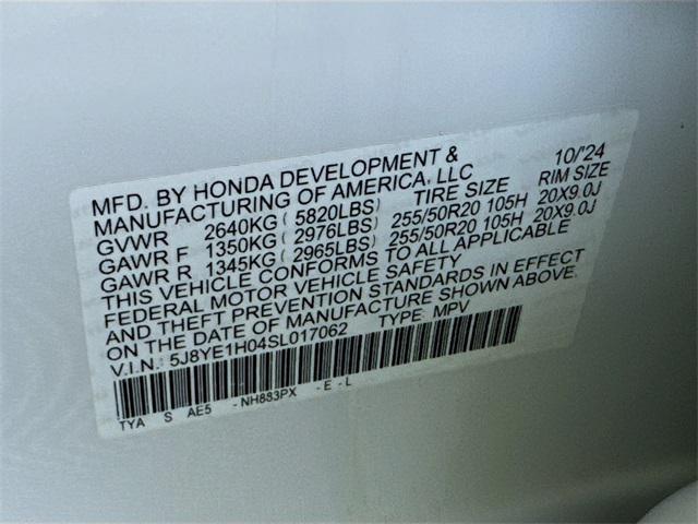 Photo of 2025 Platinum White Pearl Acura MDX
