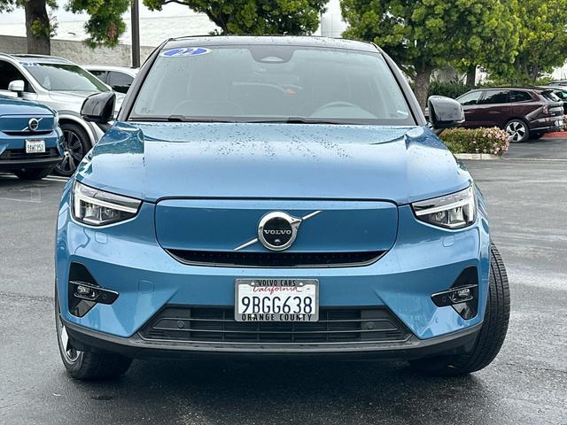 Photo of 2022 Fjord Blue Metallic Volvo C40 Recharge Pure Electric
