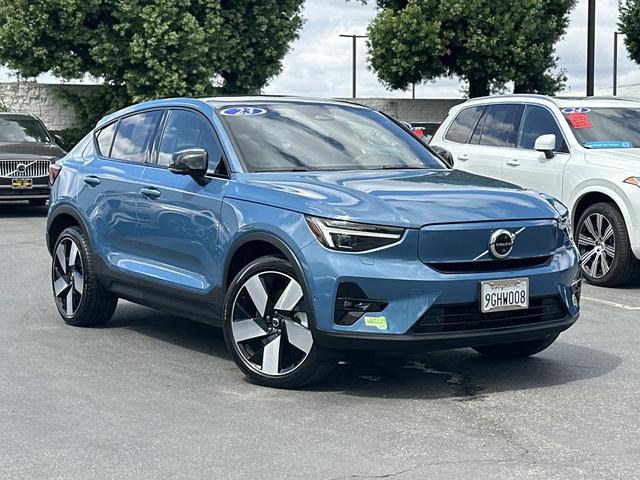Photo of 2023 Fjord Blue Metallic Volvo C40 Recharge Pure Electric
