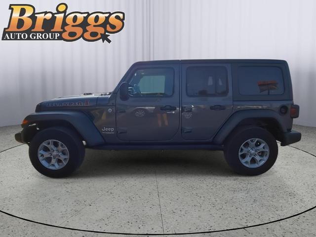 Photo of 2021 Granite Crystal Clearcoat Metallic Jeep Wrangler Unlimited