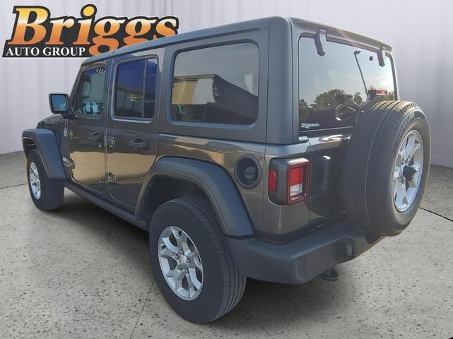 Photo of 2021 Granite Crystal Clearcoat Metallic Jeep Wrangler Unlimited