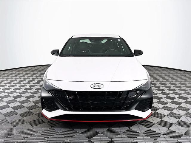 Photo of 2023 Lunar White Hyundai ELANTRA N
